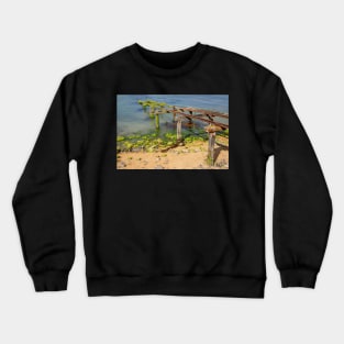 Moeraki jetty. Crewneck Sweatshirt